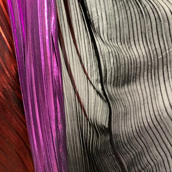 Sabina Musayev Women's Red Purple Kaia Two-Tone Foil Maxi Dress XL - Picture 10 of 16